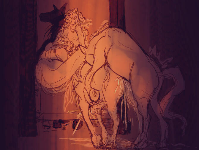 Horse X Horse X Fish Horse X Horse X Fish